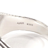 GUCCI Ring Double G twist Silver925 #US 6 3/4 Silver unisex Second hand