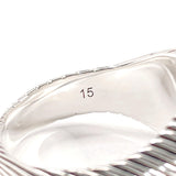 GUCCI Ring Double G twist Silver925 #US 6 3/4 Silver unisex Second hand