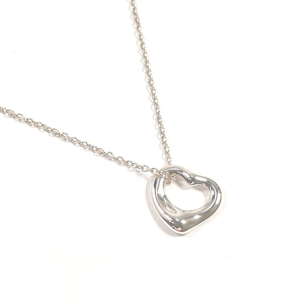 TIFFANY&Co. Necklace Open heart Elsa Peretti Silver925 Silver Women Second hand