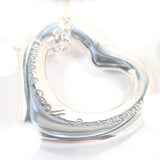 TIFFANY&Co. Necklace Open heart Elsa Peretti Silver925 Silver Women Second hand