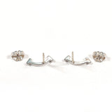 TIFFANY&Co. earring T Smile Silver925 Silver Women Second hand