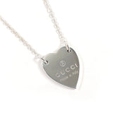 GUCCI Necklace 223512 J8400 8106 Trademark Heart Silver925 Silver Women Second hand