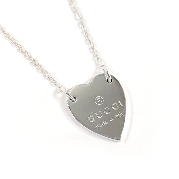 GUCCI Necklace 223512 J8400 8106 Trademark Heart Silver925 Silver Women Second hand