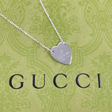 GUCCI Necklace 223512 J8400 8106 Trademark Heart Silver925 Silver Women Second hand