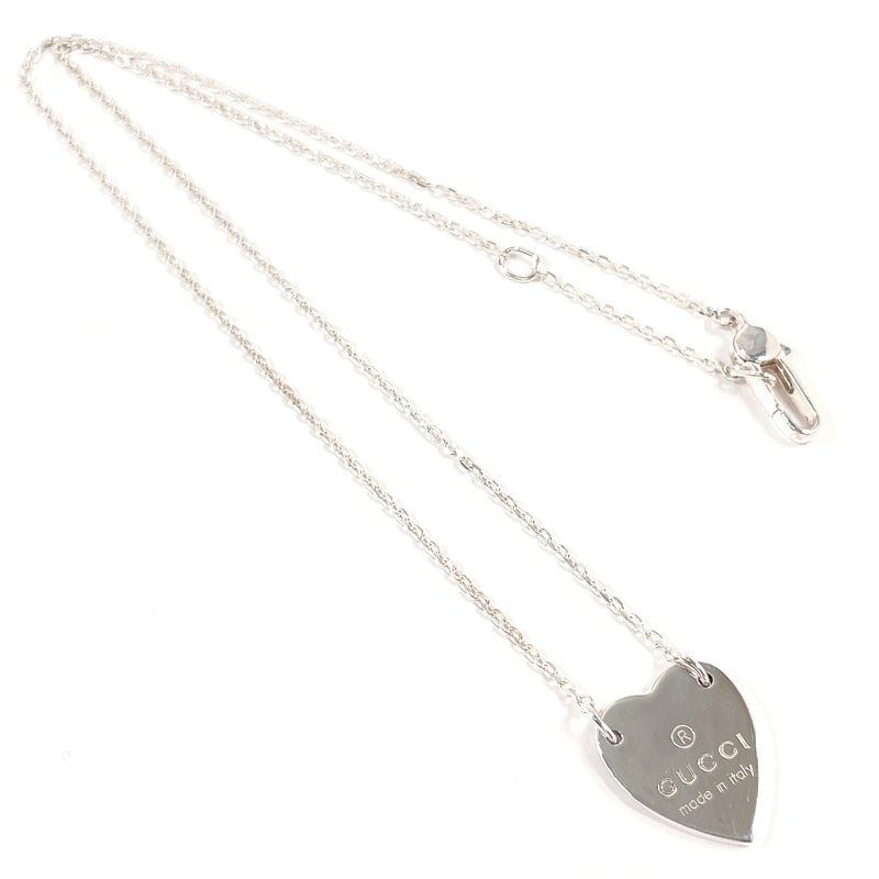 GUCCI Necklace 223512 J8400 8106 Trademark Heart Silver925 Silver Women Second hand