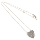 GUCCI Necklace 223512 J8400 8106 Trademark Heart Silver925 Silver Women Second hand