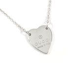 GUCCI Necklace 223512 J8400 8106 Trademark Heart Silver925 Silver Women Second hand
