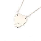 GUCCI Necklace 223512 J8400 8106 Trademark Heart Silver925 Silver Women Second hand