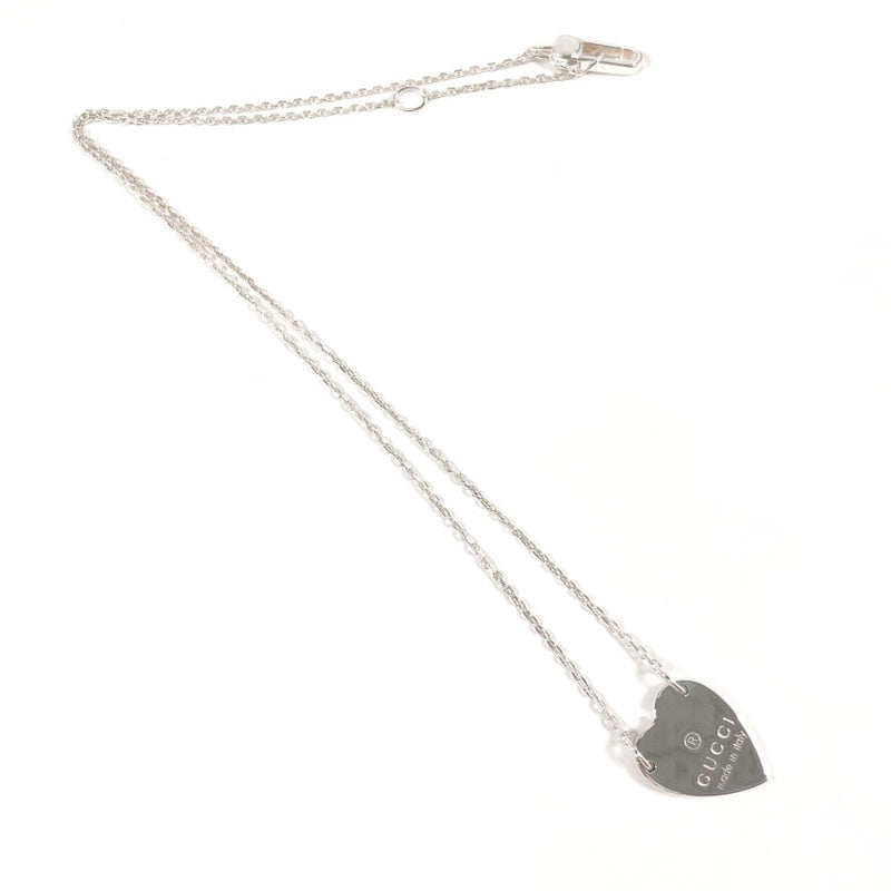 GUCCI Necklace 223512 J8400 8106 Trademark Heart Silver925 Silver Women Second hand