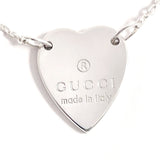 GUCCI Necklace 223512 J8400 8106 Trademark Heart Silver925 Silver Women Second hand