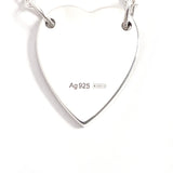 GUCCI Necklace 223512 J8400 8106 Trademark Heart Silver925 Silver Women Second hand