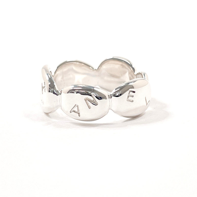 CHANEL Ring logo Silver925 #US 6 Silver Women Second hand