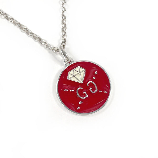 GUCCI Necklace ghost diamond Silver925 Silver Silver unisex Second hand