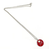 GUCCI Necklace ghost diamond Silver925 Silver Silver unisex Second hand