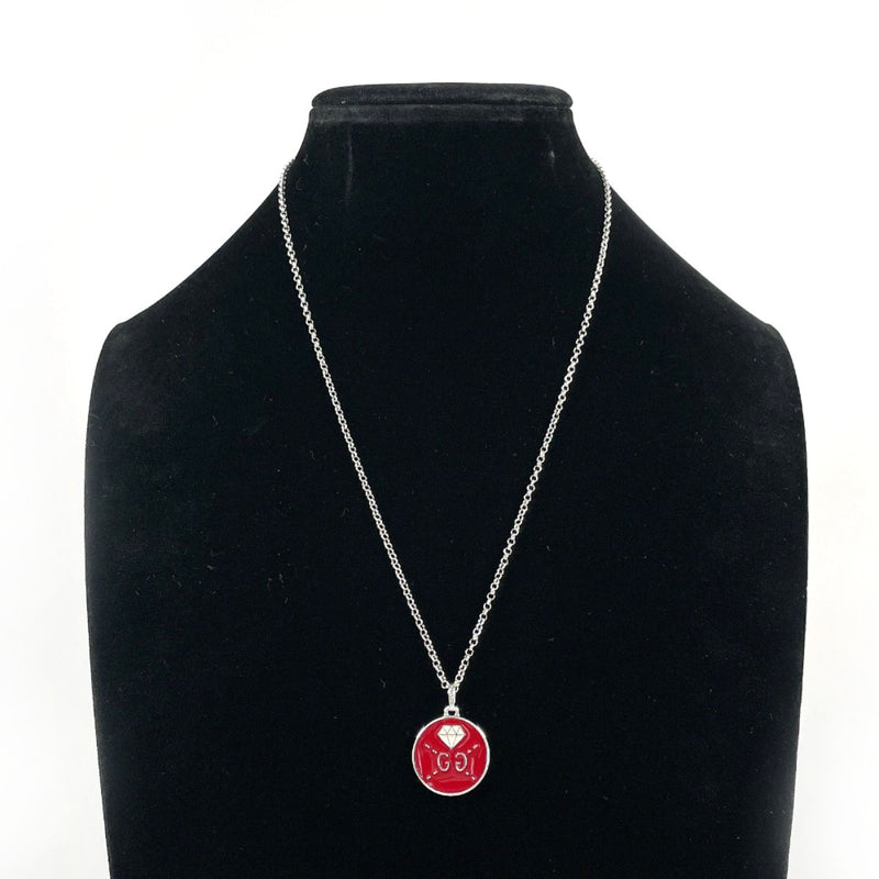 GUCCI Necklace ghost diamond Silver925 Silver Silver unisex Second hand