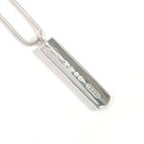TIFFANY&Co. Necklace 1837 Bar Pendant Silver925 Silver unisex Second hand
