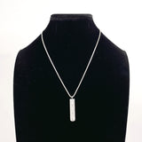 TIFFANY&Co. Necklace 1837 Bar Pendant Silver925 Silver unisex Second hand