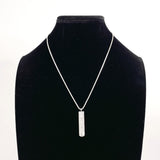 TIFFANY&Co. Necklace 1837 Bar Pendant Silver925 Silver unisex Second hand