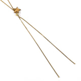 BOTTEGAVENETA Necklace Star motif Silver925 gold Women Second hand