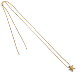BOTTEGAVENETA Necklace Star motif Silver925 gold Women Second hand