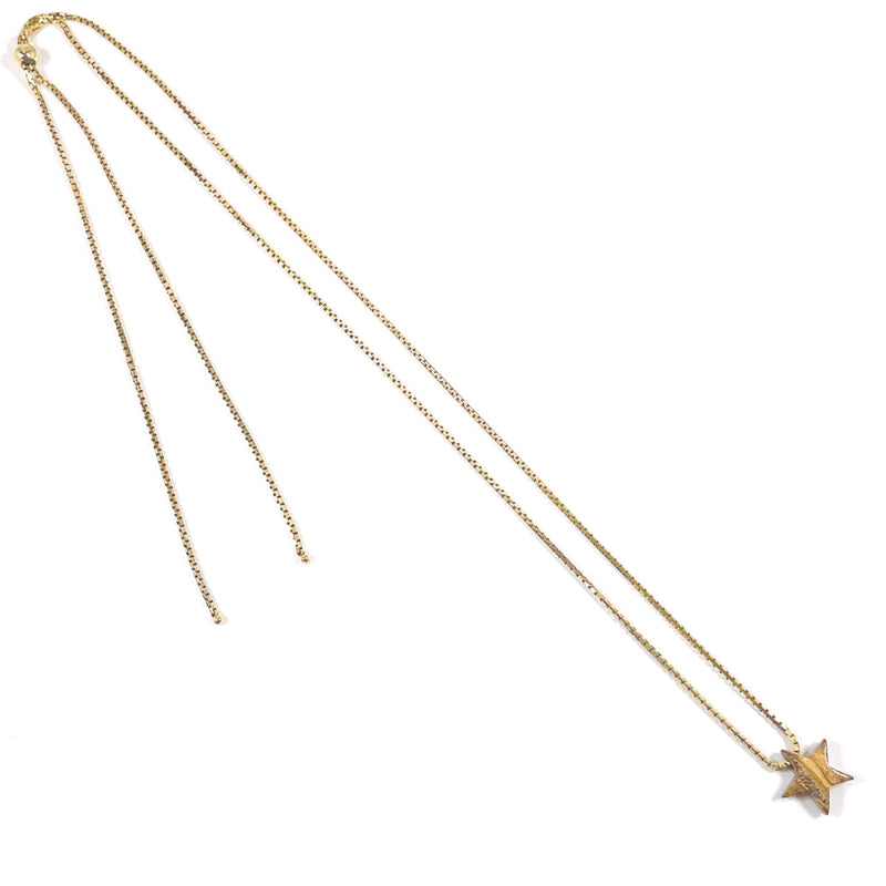 BOTTEGAVENETA Necklace Star motif Silver925 gold Women Second hand