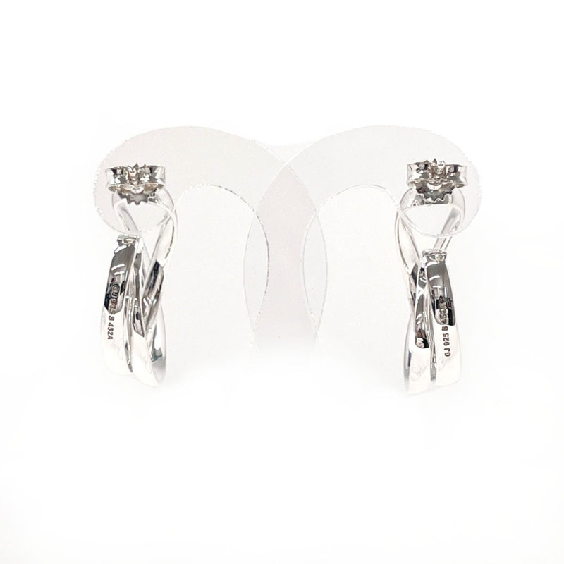 Georg Jensen earring Infinity Silver925 Silver Women Second hand