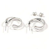 Georg Jensen earring Infinity Silver925 Silver Women Second hand