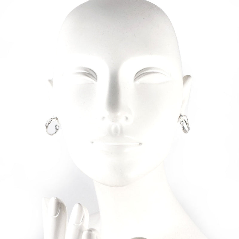 Georg Jensen earring Infinity Silver925 Silver Women Second hand
