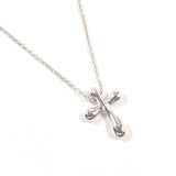 TIFFANY&Co. Necklace Cross mini Elsa Peretti Silver925 Silver Women Second hand