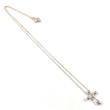 TIFFANY&Co. Necklace Cross mini Elsa Peretti Silver925 Silver Women Second hand