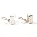CHANEL Earring square clover vintage Silver925 Silver Women Second hand