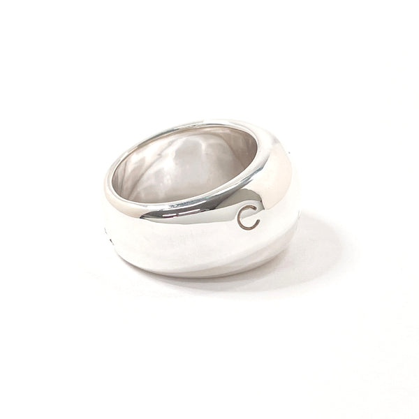 CHANEL Ring logo vintage Silver925 #US 5 1/4 Silver Women Second hand