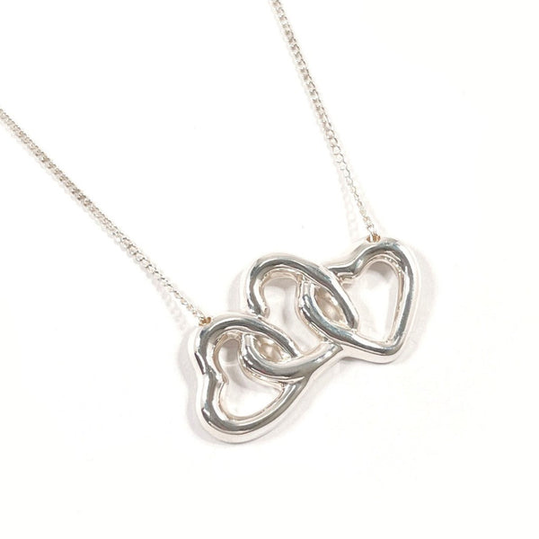 TIFFANY&Co. Necklace Triple heart Silver925 Silver Women Second hand