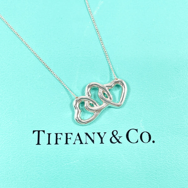 TIFFANY&Co. Necklace Triple heart Silver925 Silver Women Second hand