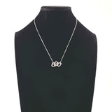TIFFANY&Co. Necklace Triple heart Silver925 Silver Women Second hand