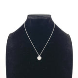 TIFFANY&Co. Necklace Return to Mini double heart tag Silver925 Silver Women Second hand