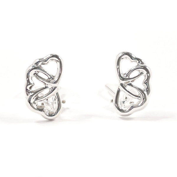 TIFFANY&Co. Earring Triple heart vintage Silver925 Silver Women Second hand