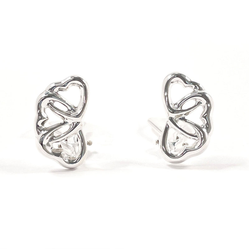 TIFFANY&Co. Earring Triple heart vintage Silver925 Silver Women Second hand