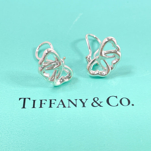 TIFFANY&Co. Earring Triple heart vintage Silver925 Silver Women Second hand