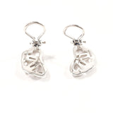TIFFANY&Co. Earring Triple heart vintage Silver925 Silver Women Second hand