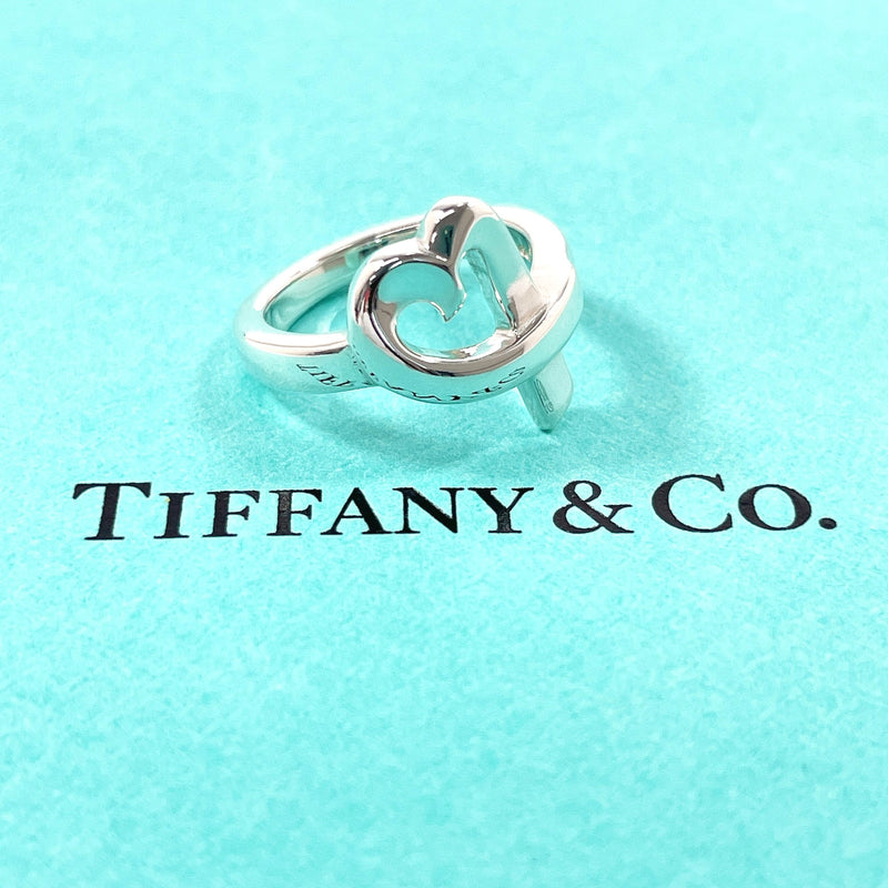 TIFFANY&Co. Ring Loving heart Paloma Picasso Silver925 #US 4 Silver Women Second hand