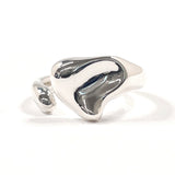TIFFANY&Co. Ring Full heart Elsa Peretti Silver925 #US 5 Silver Women Second hand
