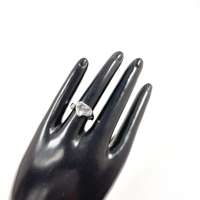 TIFFANY&Co. Ring Full heart Elsa Peretti Silver925 #US 5 Silver Women Second hand