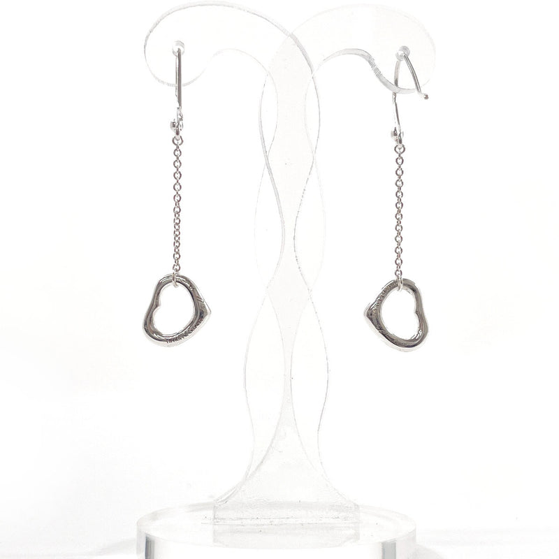TIFFANY&Co. earring Open Heart Drop Earrings Elsa Peretti Silver925 Silver Women Second hand