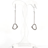 TIFFANY&Co. earring Open Heart Drop Earrings Elsa Peretti Silver925 Silver Women Second hand