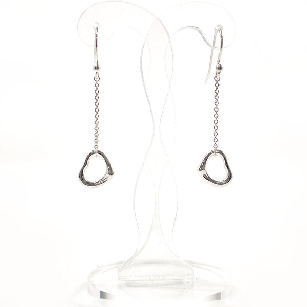 TIFFANY&Co. earring Open Heart Drop Earrings Elsa Peretti Silver925 Silver Women Second hand