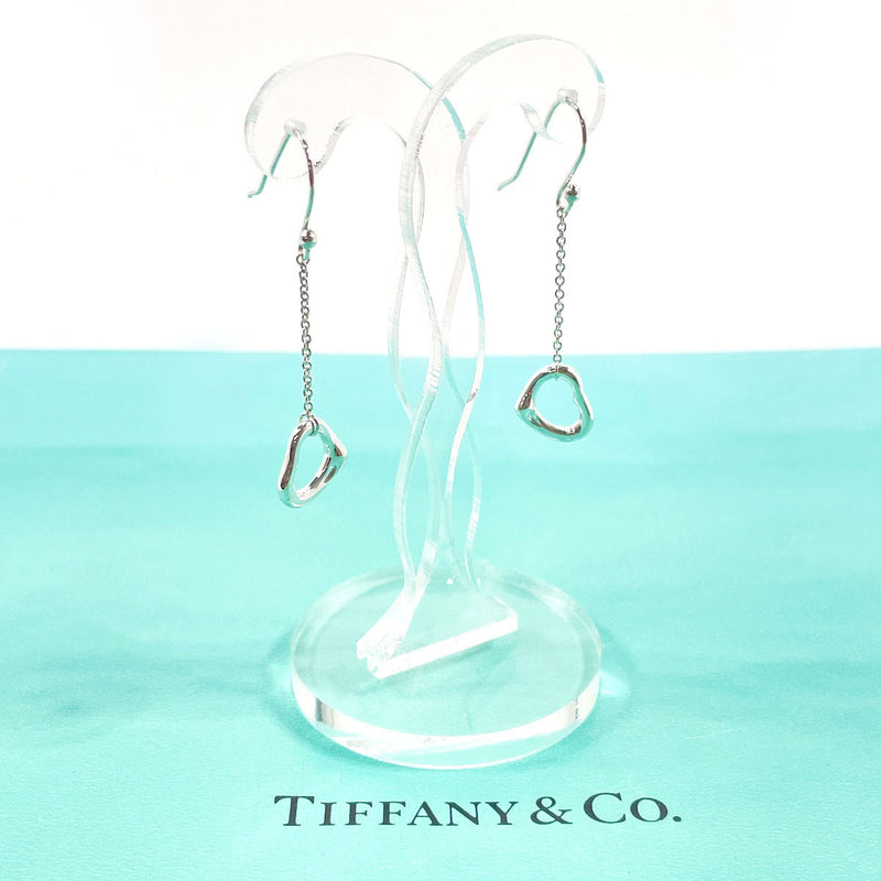 TIFFANY&Co. earring Open Heart Drop Earrings Elsa Peretti Silver925 Silver Women Second hand