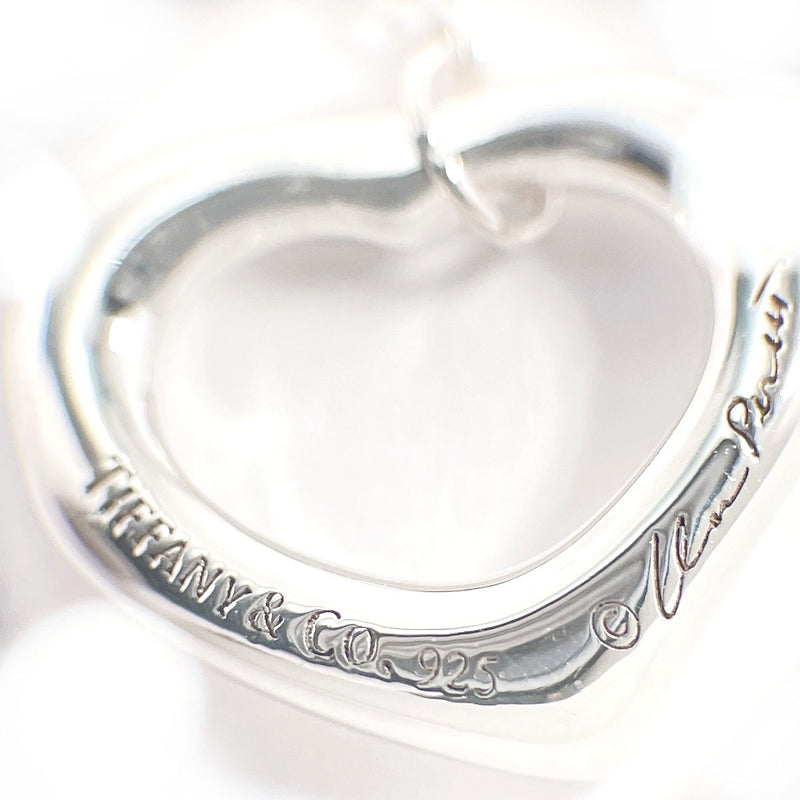 TIFFANY&Co. earring Open Heart Drop Earrings Elsa Peretti Silver925 Silver Women Second hand