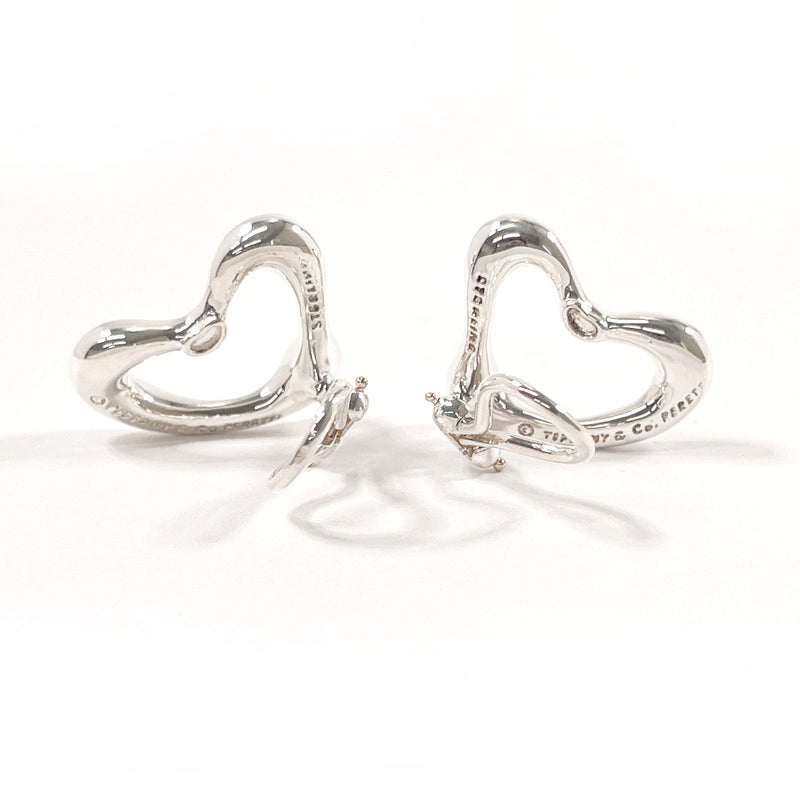 TIFFANY&Co. Earring Open heart Elsa Peretti Silver925 Silver Women Second hand