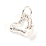 TIFFANY&Co. Earring Open heart Elsa Peretti Silver925 Silver Women Second hand
